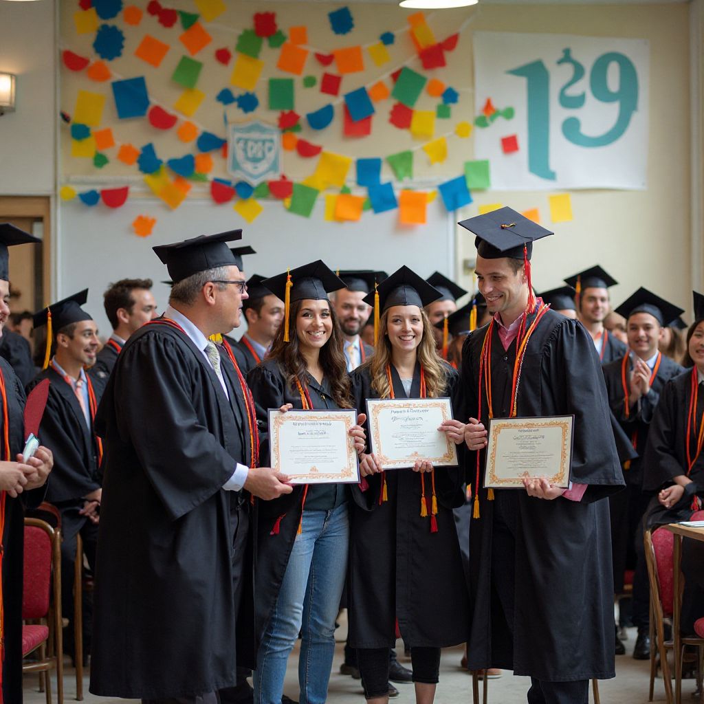 Celebration event with alumni of our programs