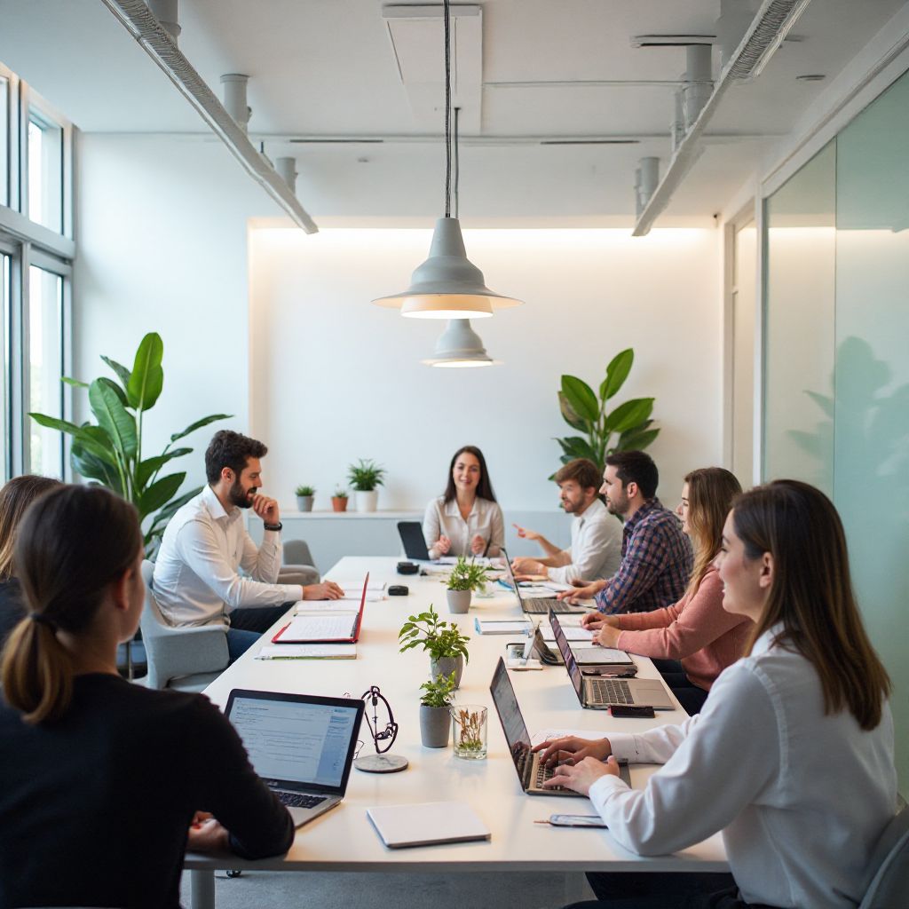 Interactive productivity workshop session